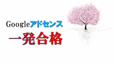 10記事でGoogleアドセンスに一発合格できた話。