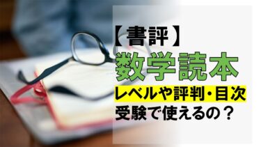 【書評】数学読本のレベルや評判・目次は？（受験で使えるのか？）